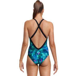 Funkita - Polar Lights - Ladies Sky Hi One Piece -Swim and Beyond funkita polar lights ladies sky hi one piece 3
