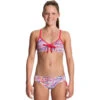 Funkita - Pollock Party - Girls Tie Detail Two Piece