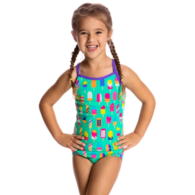 Funkita - Popsicle Parade - Toddler Girls Tankini Two Piece 4 Funkita - Popsicle Parade - Toddler Girls Tankini Two Piece - Image 4