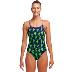 Funkita - Prickly Pete - Ladies Diamond Back One Piece