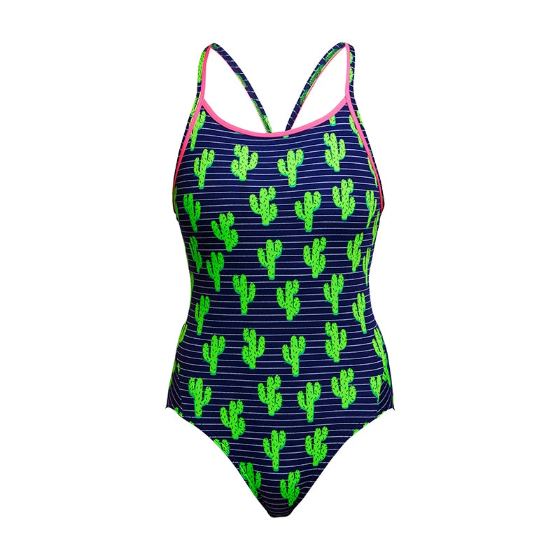 Funkita - Prickly Pete - Ladies Diamond Back One Piece 2 Funkita - Prickly Pete - Ladies Diamond Back One Piece - Image 2