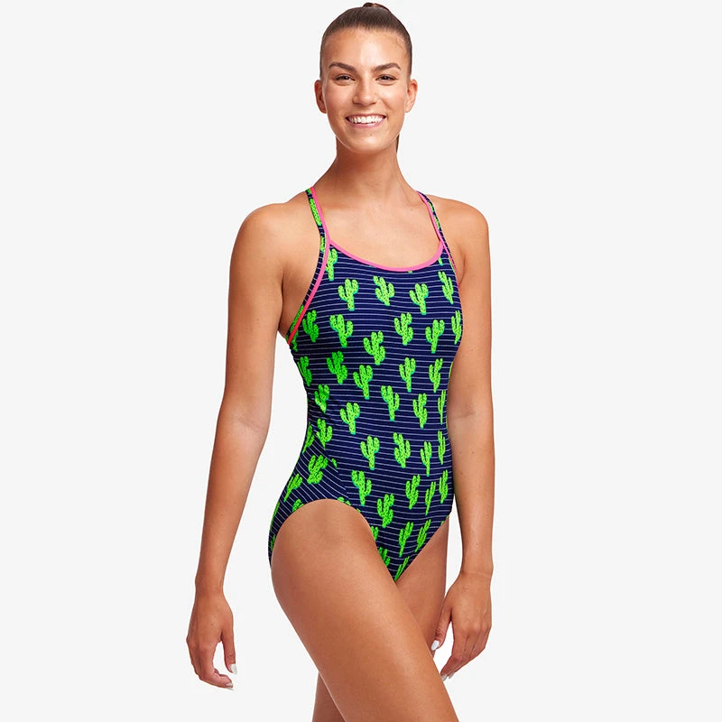 Funkita - Prickly Pete - Ladies Diamond Back One Piece 5 Funkita - Prickly Pete - Ladies Diamond Back One Piece - Image 5