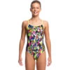 Funkita - Princess Cut - Girls Diamond Back One Piece