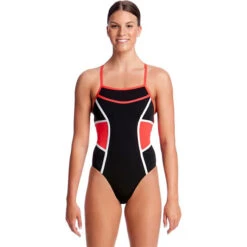 Funkita - Racer Stripe - Ladies Colour Block One Piece