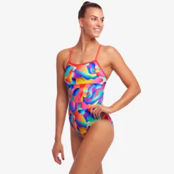 Funkita - Radar Rage - Ladies Single Strap One Piece -Swim and Beyond funkita radar rage ladies single strap one piece 5