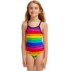 Funkita - Rainbow Racer - Toddler Girls Printed One Piece