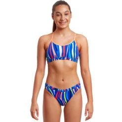 Funkita - Raw Hide - Girls Racerback Two Piece