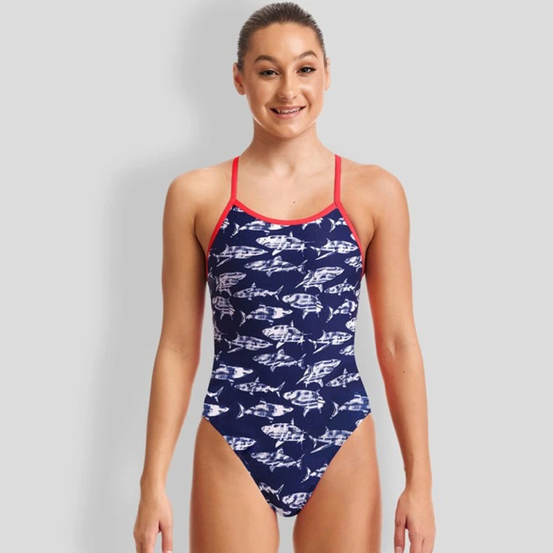Funkita - Rompa Chompa - Girls Single Strap One Piece 4 Funkita - Rompa Chompa - Girls Single Strap One Piece - Image 4