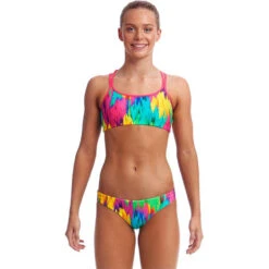 Funkita - Ruffles - Girls Criss Cross Two Piece