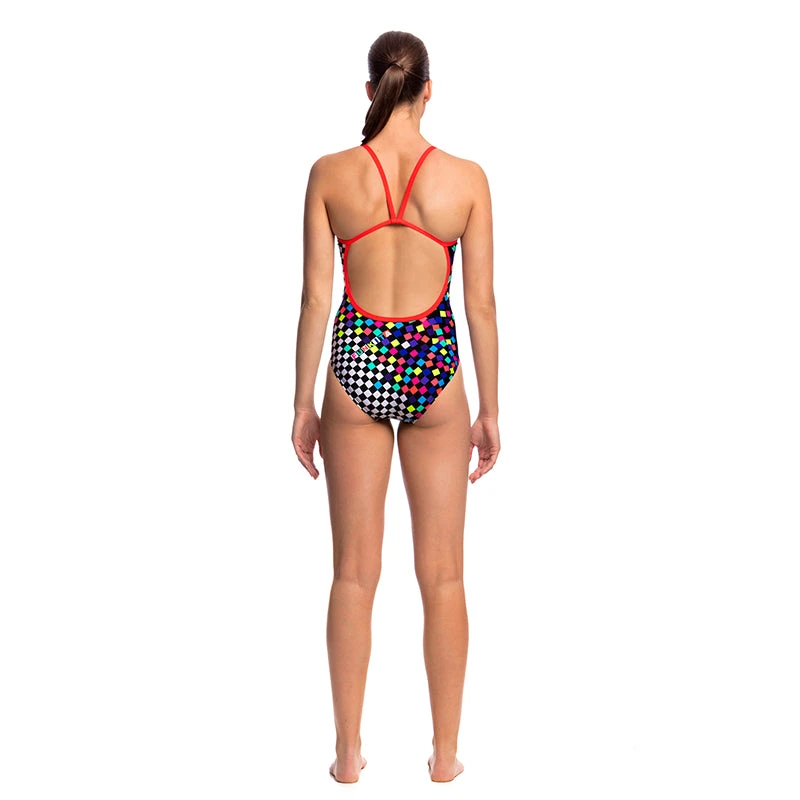 Funkita - Scatter Brain - Ladies Single Strap One Piece 3 Funkita - Scatter Brain - Ladies Single Strap One Piece - Image 3