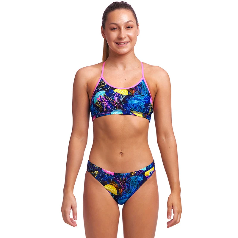Funkita - Schwimma Stinga - Girls Racerback Two Piece 1 Funkita - Schwimma Stinga - Girls Racerback Two Piece