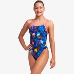 Funkita - Schwimma Stinga - Girls Single Strap One Piece -Swim and Beyond funkita schwimma stinga girls single strap one piece 5