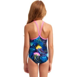 Funkita - Schwimma Stinga - Toddler Girls Printed One Piece -Swim and Beyond funkita schwimma stinga toddler girls printed one piece 3