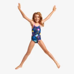 Funkita - Schwimma Stinga - Toddler Girls Printed One Piece -Swim and Beyond funkita schwimma stinga toddler girls printed one piece 5
