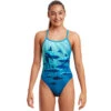 Funkita - Shark Bay - Girls Single Strap One Piece