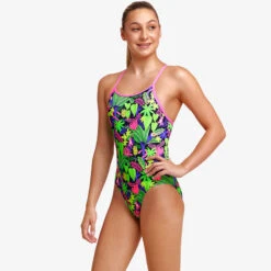 Funkita - Sloth Slumber - Girls Diamond Back One Piece -Swim and Beyond funkita sloth slumber girls diamond back one piece 5