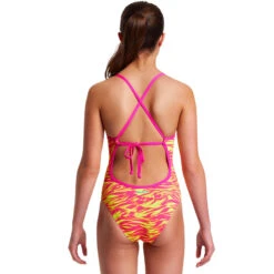 Funkita - Snow Caps - Girls Tie Me Tight One Piece 7 Funkita - Snow Caps - Girls Tie Me Tight One Piece -Swim and Beyond funkita snow caps girls tie me tight one piece 3