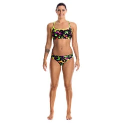 Funkita - Splatter Attack - Ladies Sports Top 8 Funkita - Splatter Attack - Ladies Sports Top -Swim and Beyond funkita splatter attack bikini ladies sports top 4