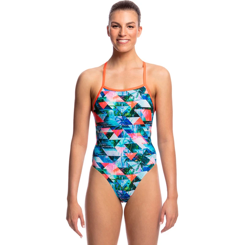 Funkita - Split Scene - Ladies Tie Me Tight One Piece 1 Funkita - Split Scene - Ladies Tie Me Tight One Piece