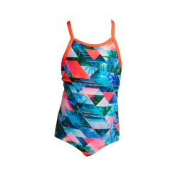 Funkita - Split Scene - Toddlers Girls One Piece -Swim and Beyond funkita split scene toddlers girls one piece swimsuit 2