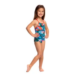 Funkita - Split Scene - Toddlers Girls One Piece -Swim and Beyond funkita split scene toddlers girls one piece swimsuit 4