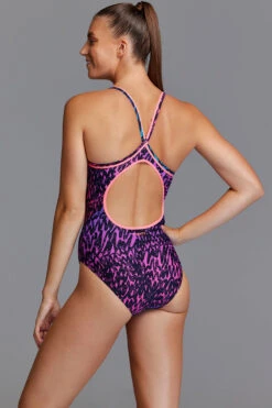 Funkita - Spray Cool - Ladies Diamond Back One Piece -Swim and Beyond funkita spray cool ladies diamond back one piece 4