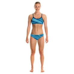 Funkita - Static Blur - Girls Racerback Two Piece 7 Funkita - Static Blur - Girls Racerback Two Piece -Swim and Beyond funkita static blur girls bikini racer back two piece 4