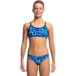 Funkita - Strike It Lucky - Girls Racerback Two Piece