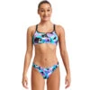 Funkita - Swan Around - Girls Eco Criss Cross Two Piece