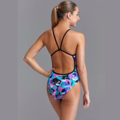 Funkita - Swan Around - Girls Eco Single Strap One Piece -Swim and Beyond funkita swan around girls eco single strap one piece 4