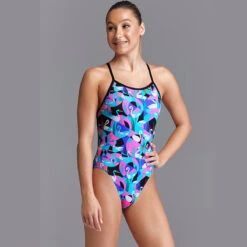 Funkita - Swan Around - Girls Eco Single Strap One Piece -Swim and Beyond funkita swan around girls eco single strap one piece 5