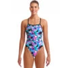 Funkita - Swan Around - Ladies Eco Single Strength One Piece