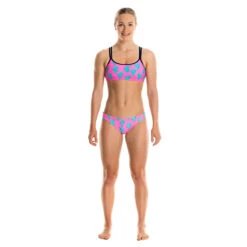 Funkita - Sweetie Spike - Girls Criss Cross Two Piece -Swim and Beyond funkita sweetie spike criss cross bikini girls two piece 4