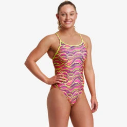 Funkita - Swerve Up - Ladies Eco Diamond Back One Piece 12 Funkita - Swerve Up - Ladies Eco Diamond Back One Piece -Swim and Beyond funkita swerve up ladies eco diamond back one piece 5