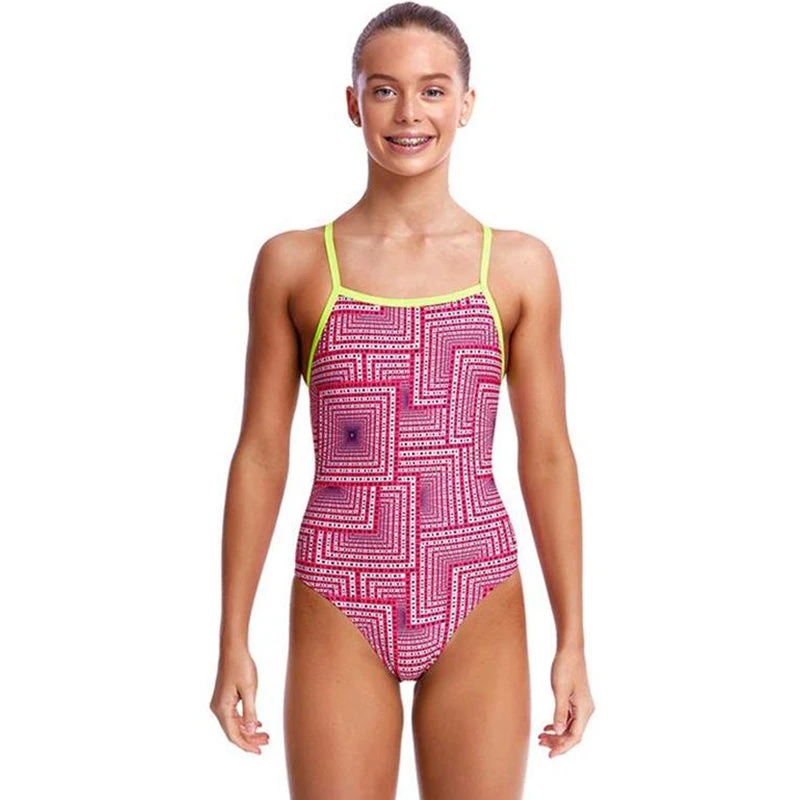 Funkita - Swim Spin - Girls Strapped In One Piece 1 Funkita - Swim Spin - Girls Strapped In One Piece