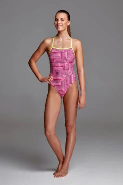 Funkita - Swim Spin - Ladies Strapped In One Piece -Swim and Beyond funkita swim spin ladies strapped in one piece 5