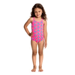 Funkita - Cray Cray - Toddlers Girls One Piece -Swim and Beyond funkita toddelrs swimwear cray cray single strap one piece 4