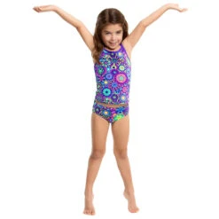 Funkita - Chelsea Flower - Toddlers Girls Tankini & Brief -Swim and Beyond funkita toddlers girls chelsea flower tankini brief 4