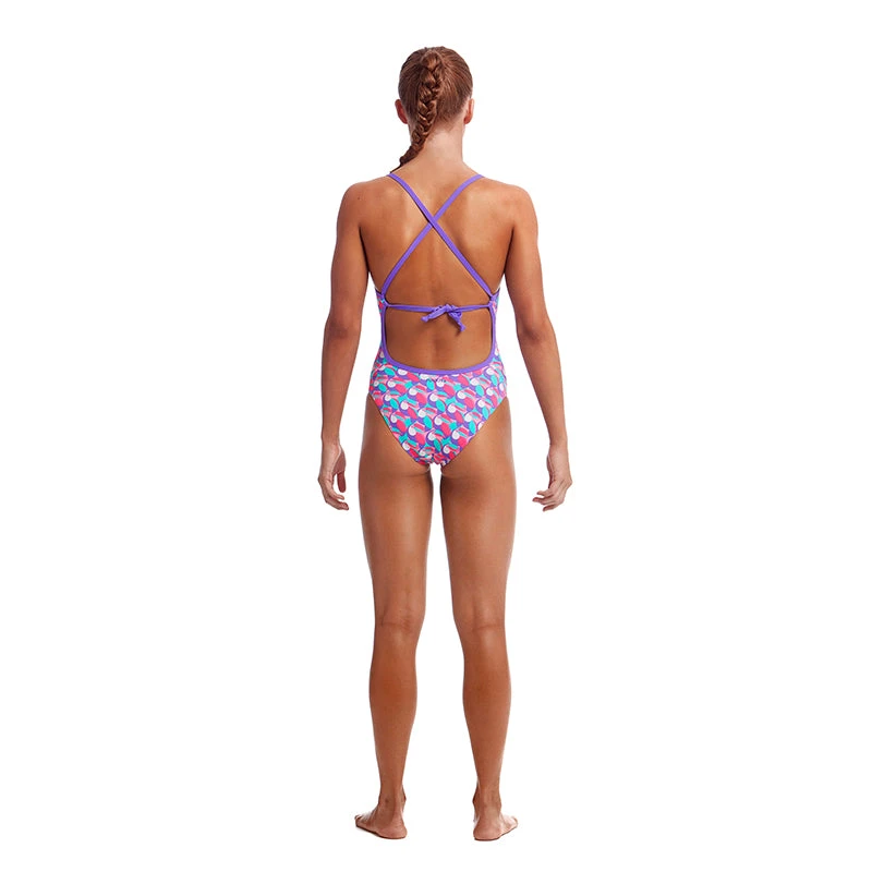 Funkita - Tou Tou - Girls Eco Tie Me Tight One Piece 3 Funkita - Tou Tou - Girls Eco Tie Me Tight One Piece - Image 3