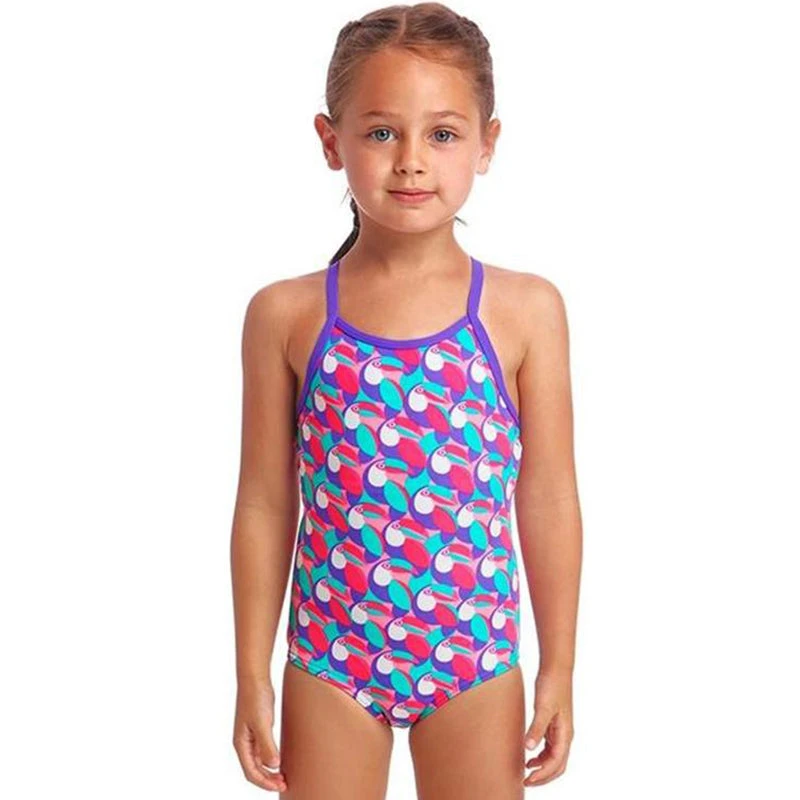 Funkita - Tou Tou - Toddler Girls Eco One Piece 1 Funkita - Tou Tou - Toddler Girls Eco One Piece