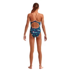 Funkita - Trailer Trash - Girls Eco Diamond Back One Piece 6 Funkita - Trailer Trash - Girls Eco Diamond Back One Piece -Swim and Beyond funkita trailer trash girls eco diamond back one piece 3