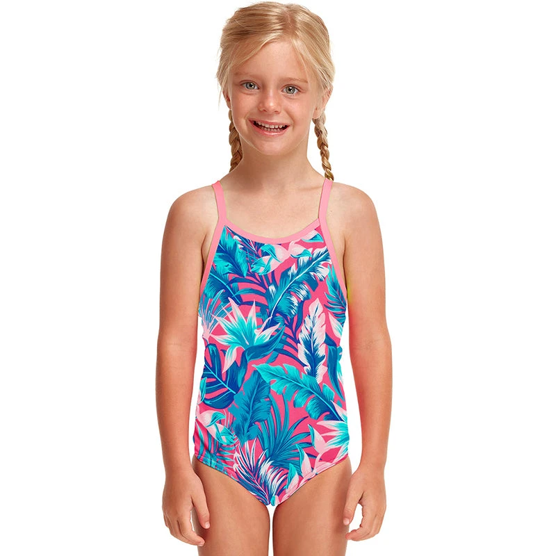 Funkita - TropFest - Toddler Girls Eco Printed One Piece 1 Funkita - TropFest - Toddler Girls Eco Printed One Piece