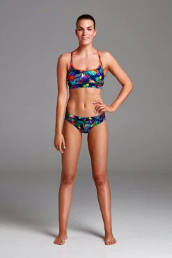 Funkita - Tropic Tag - Ladies Bikini Sports Top -Swim and Beyond funkita tropic tag ladies bikini sports top 5
