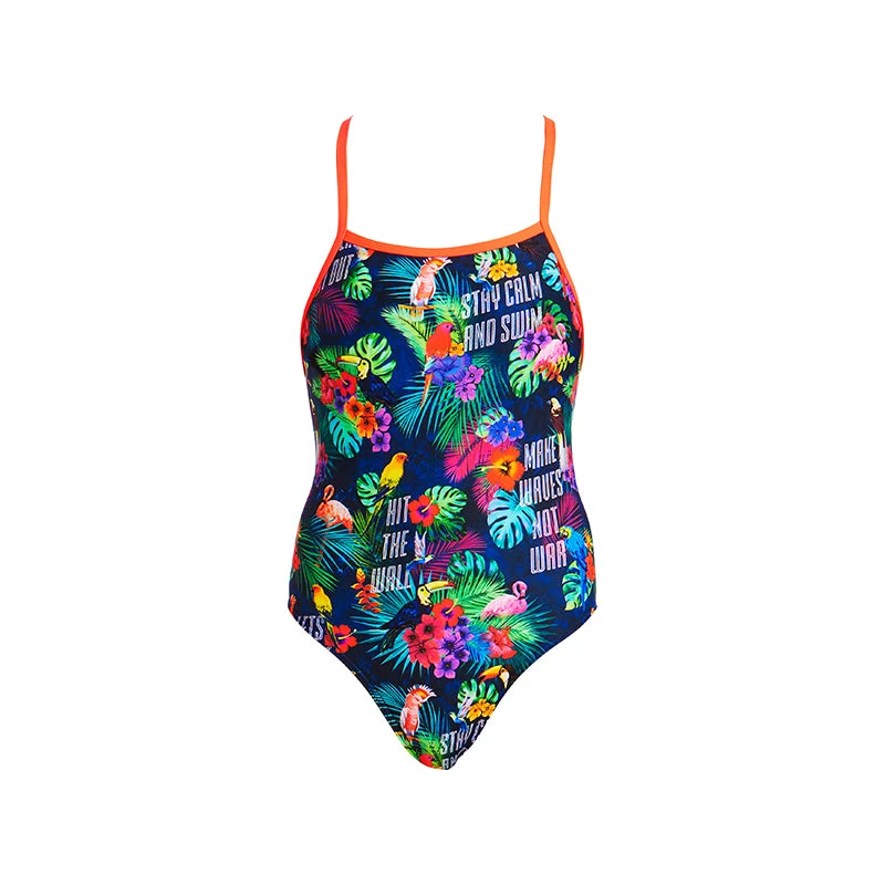 Funkita - Tropic Tag - Ladies Tie Me Tight One Piece 2 Funkita - Tropic Tag - Ladies Tie Me Tight One Piece - Image 2