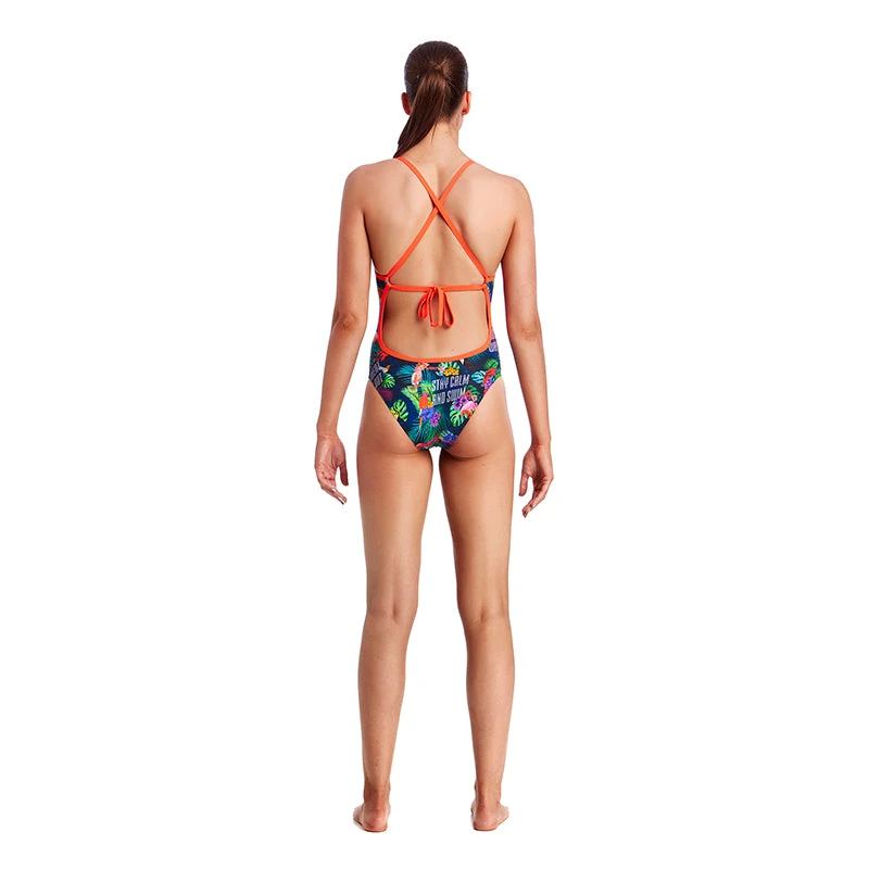 Funkita - Tropic Tag - Ladies Tie Me Tight One Piece 3 Funkita - Tropic Tag - Ladies Tie Me Tight One Piece - Image 3