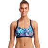 Funkita - Tropical Bliss - Ladies Hold Steady Crop Top
