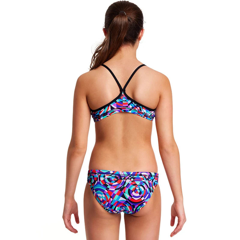 Funkita - Video Star - Girls Racerback Two Piece 2 Funkita - Video Star - Girls Racerback Two Piece - Image 2