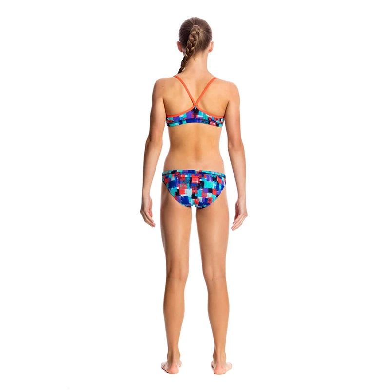 Funkita - Vincent Van Funk - Girls Racerback Two Piece 3 Funkita - Vincent Van Funk - Girls Racerback Two Piece - Image 3