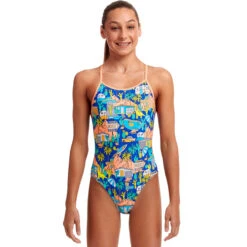 Funkita - Wacky West - Girls Diamond Back One Piece