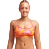 Funkita - Wild Sands - Ladies Swim Crop Top